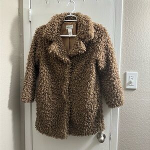 For the Republic Collared Teddy Peacoat/Jacket Style Women’s Size Small